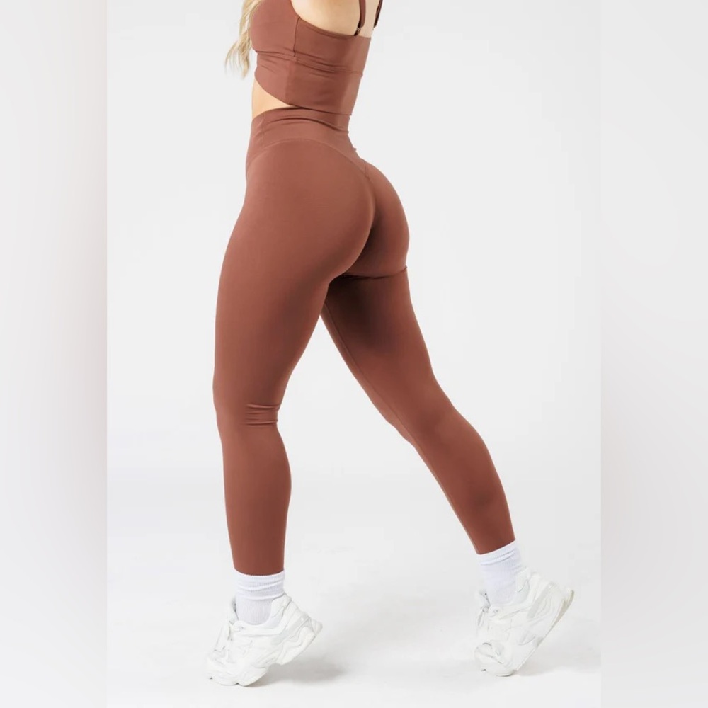 PARAGON Brown High-Waisted Leggings